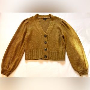 Brownish yellow cardigan from Target